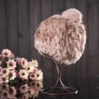 Winter Rabbit Fur Hats Wholesale Ladies Winter Cute Rabbit Fur Earflap Hats With Fur Balls For Women