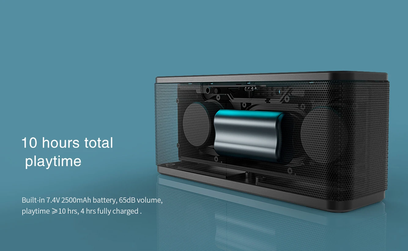 Nillkin Thinker L1 wireless Speaker magic color USB Type C bluetooth 5.0 - ANKUX.COM