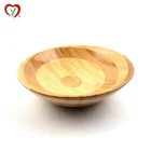 Bamboo Fiber Bamboo Bowl Wholesale Custom Bamboo Round Salad Bowl Set