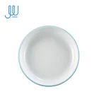 Wholesale Plates Plate Wholesale Lowest MOQ Colorful Enamel Camping Dinner Plates Soup Disc Plate