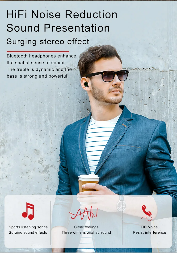 Xboon Hot sale Wireless Headset Pair Earphone x23 TWS Bluetooths earphone - ANKUX.COM