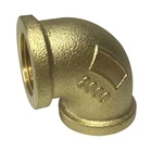 Pipe Fitting Stone Turning Forged Pipe Threaded Elbow Fitting Elbow Brass