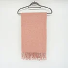 Acrylic Shawl Acrylic Hot Sale Wool Touch Acrylic Heather Colour Melange Women's Winter Designers Scarf Shawl