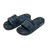 wholesale high quality emossed print camouflage slippers,eva air cushion comfort slide sandal man