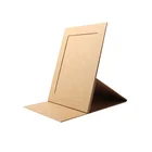 5x7" Simple Rigid Cardboard Kraft Paper Photo Frames Wholesale