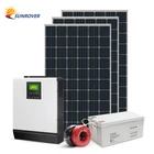 Systems Monocrystalline Silicon Home Residential 5kw Hybrid Off Grid Solar Systems