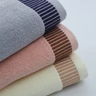 Rectangular 100% Cotton Towel 100 Towels Clean 100% Cotton Face Towel Customized with New Design Hotel Gift Set