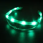 New hot selling cool good quality flashing LED glasses nightclub party glasses