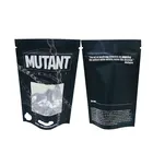Tea Packaging Bag Tea Packing Bag Customized 3.5g 1/8oz Flower Tea Packaging Foil Stand Up Childproof Mylar Bag