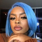 Malaysian Straight 613 Bob Wigs 613 Straight Short Bob Wigs 613Bob Wig Lace Front Wigs