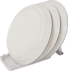 Modern Kitchen Accessories Standing Lid Pot Holder Rack Suitable Many Sizes Plates