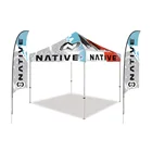 Factory Wholesale Custom Outdoor 10X10 Canopy Trade Show Tents