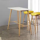 Wholesale Cheap Price Modern Custom White table MDF Top Rectangle table top dinner table