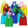 Superhero Capes and Masks for Kids Birthday Party DIY Dress Up Costumes Bulk Pack of 28 Pcs