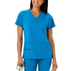 Nurse Uniforms Uniform China Wholesale Medical Nurse Scrub Sets Designs Stretch Hospital Uniforms