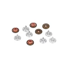 Button Garments Quality Custom Alloy Rivet Manufactory Brass Metal Jeans Button For Garments