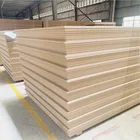 Factory price fibreboard plain mdf board for wholesales