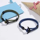 Bracelets Bangles Accessories Women Fashion Paracord Anchor Rope Kids Handmade Jewelry