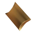 Graphic Customization Paper Packaging CMYK Colors Printing Paper Package Kraft Pillow Box Packaging