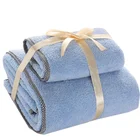 70*140cm microfiber towel set supermarket advertising gift face towel high-grade adult absorbent wash towel