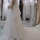 #8030 Strapless A Line Sleeveless Lace Champagne Backless Sweetheart Wedding Dress