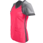 Nurse 2019 Stylish Short Sleeve V-Neck Dental Clinic Nurse Scrubs Uniforms For Beauty Salon