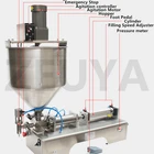 500-5000ml semi-automatic paste laundry detergent filling machine for creams butters