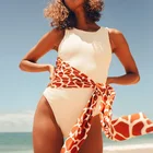 1 Piece Swimsuit Swimwear Sexy 2021 1 - Piece Swimsuit Sexy Belt Bikini Zipper Girls Sexy Swimwear