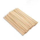 Bamboo Bbq Skewers Bamboobiodegradable Bamboo Skewer Stick Round Bamboo Sticks For BBQ Skewers