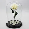 Luxury flower arrangement preserved flower gift preserved rose in glass