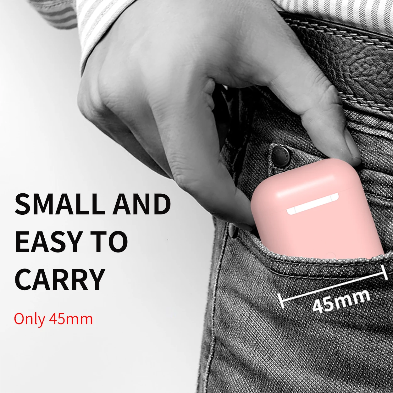 Macaron Headphone Inpods 12 i12 Frosted Matte Touch Feeling Tws Wireless Earphone For iPhone 11 Pro Android Earbuds Stereo - ANKUX.COM