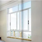 80A classic aluminium sliding windows with double glasses mosquito