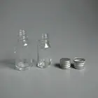 10ml 12ml 15ml 17ml Clear Oliver Oil Glass Bottle With Aluminium Cap