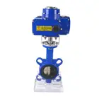 Class150 Electric Wafer Type Automatic Butterfly Valve Electric Actuator Price List