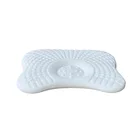 Latex soft butterfly pillow baby with cotton cover