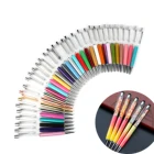 Japan DIY Glitter Empty Tube Ballpoint Pen Custom Metal Pen With Logo