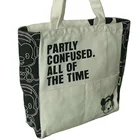 Free sample reusable waterproof canvas fabric drawstring bag tote bag cotton bag eco-friendly custom style