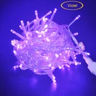 Lights Light Pink 100 LED String Lights 10M Violet Christmas Xmas Wedding Party Decorations Garland Lighting Christmas Light