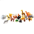 Hot New Products Animal Zoo Forest Farm Big Building Blocks Toys For Kids