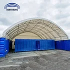 Canopy Container Shelter Factory Supplier Container Canopy Steel Frame 40ft Container Shelter