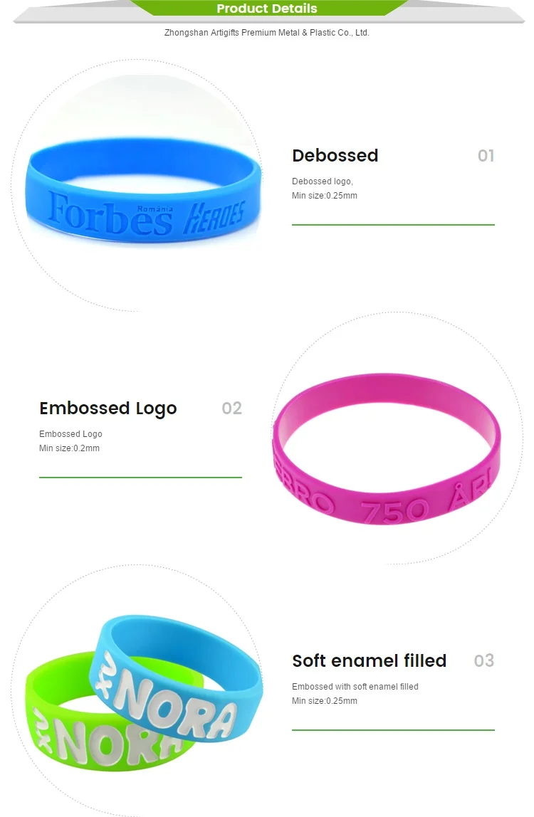 Custom silicon Factory bulk personalized bracelets beaded custom silicone bracelet