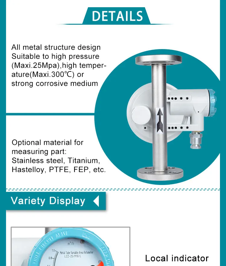 Metal Tube Rotameter