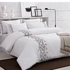 Egyptian Cotton Cotton New Design 250Tc King Single Size Egyptian Cotton Bedding Sets For Home
