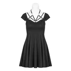 OPQ-395 PUNK RAVE sexy tight strap dresses female clothing black dress woman