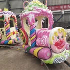 Indoor amusement kids mini track train electric outdoor christmas trains for train set for kids