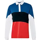 Navy Rugby Jersey professional polo shirts factory in china customized casual sporting polo shirt for men
