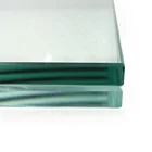ultra clear flat 3mm 4mm 5mm tempered glass m2 price for display cabinet
