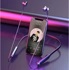 2020 wholesale neckband BT earphone 5.0 version wireless earphone with mic for gaming travel iphone android mobile phone