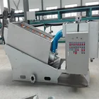 Waste Water Treatment Plant Sludge Dewatering Screw Press Machine for Slaughter Sewage Treatment