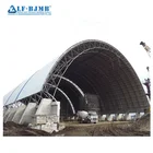 Shed Shed Construction Long Span Metal Structure Space Frame Roof Construction Covered Coal Storage Shed